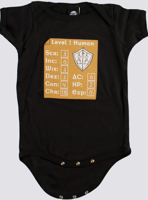 Dungeons and Dragons Onesie My Parents Rolled a Crit Baby Bodysuit Baby Shower Gift for Gamer Parents Nerdy Baby Onesie D20 Onesie